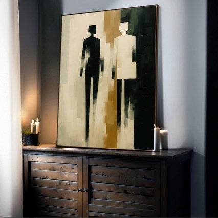 Pintura Abstrata Contemporânea - Modelo ABS47